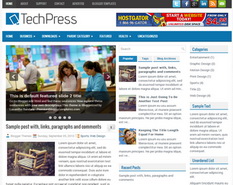 TechPress Blogger Template