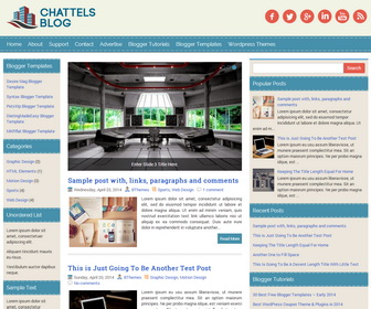 ChattelsBlog Blogger Template