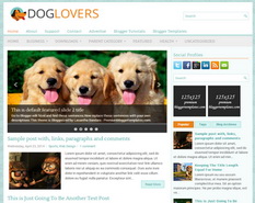 DogLovers Blogger Template