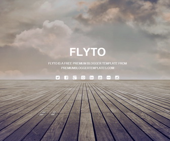 Flyto Blogger Template