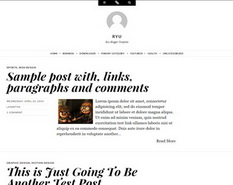 Ryu Blogger Template