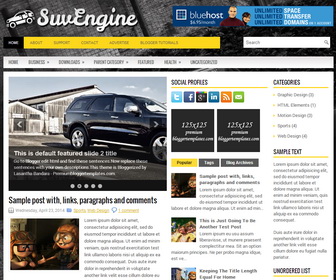 SuvEngine Blogger Template