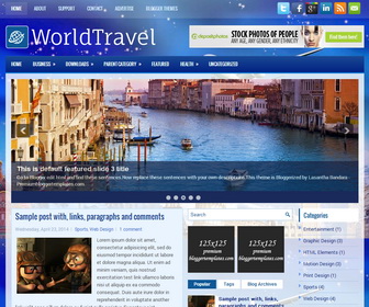 WorldTravel Blogger Template