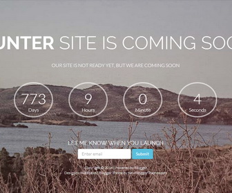 Counter Blogger Template