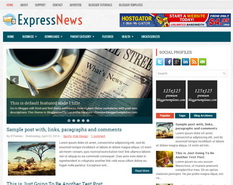 ExpressNews Blogger Template