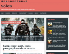 Solon Blogger Template