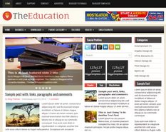 TheEducation Blogger Template
