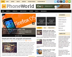 PhoneWorld Blogger Template