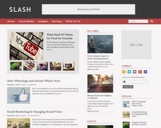 Slash Blogger Template