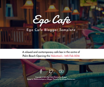 Ego Cafe Blogger Template