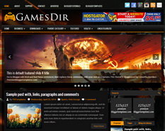 GamesDir Blogger Template