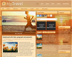 MyTravel Blogger Template