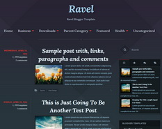 Ravel Blogger Template