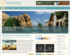 Snappy Blogger Template