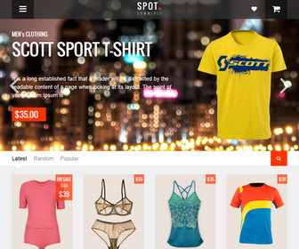 SpotCommerce Blogger Template