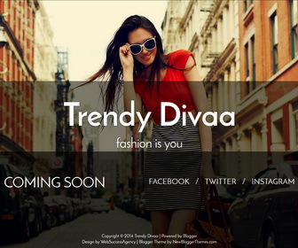 Trendy Divaa Blogger Template