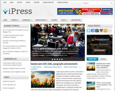 iPress Blogger Theme