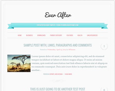 Ever After Blogger Template