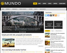 Mundo Blogger Template