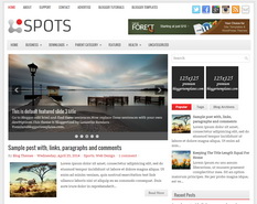 Spots Blogger Template