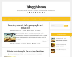 Blogghiamo Blogger Template