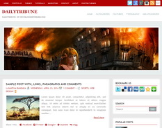 DailyTribune Blogger Template