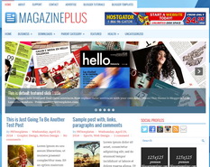 MagazinePlus Blogger Template