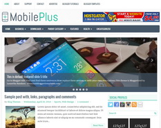 MobilePlus Blogger Template