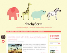 Pachyderm Blogger Template