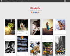 PicShots Blogger Template