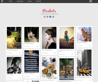 PicShots Blogger Template