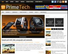 PrimeTech Blogger Template