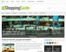 ShoppingGuide Blogger Template