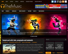 TheMusic Blogger Template