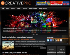 CreativePro Blogger Template