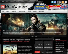 ProGamer Blogger Template