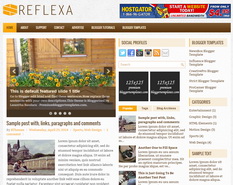 Reflexa Blogger Template