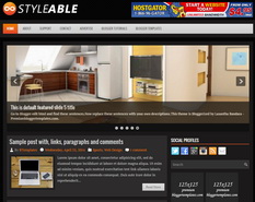 Styleable Blogger Template