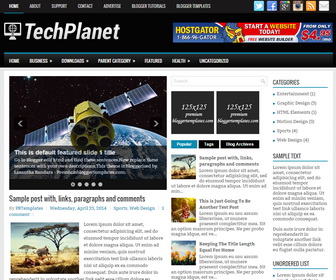 TechPlanet Blogger Template