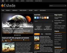 Estada Blogger Template