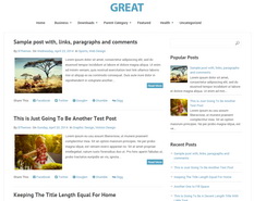 Great Blogger Template