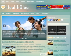 HealthBlog Blogger Template
