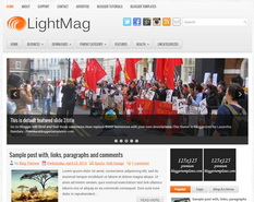 LightMag Blogger Template