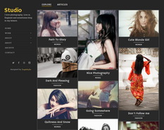 Studio Blogger Template