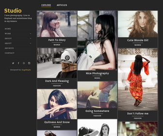 Studio Blogger Template