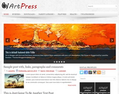 ArtPress Blogger Template