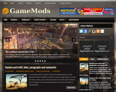 GameMods Blogger Template