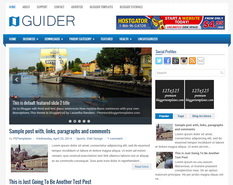 Guider Blogger Template