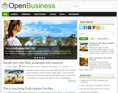 OpenBusiness Blogger Template