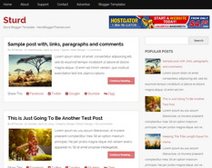 Sturd Blogger Template